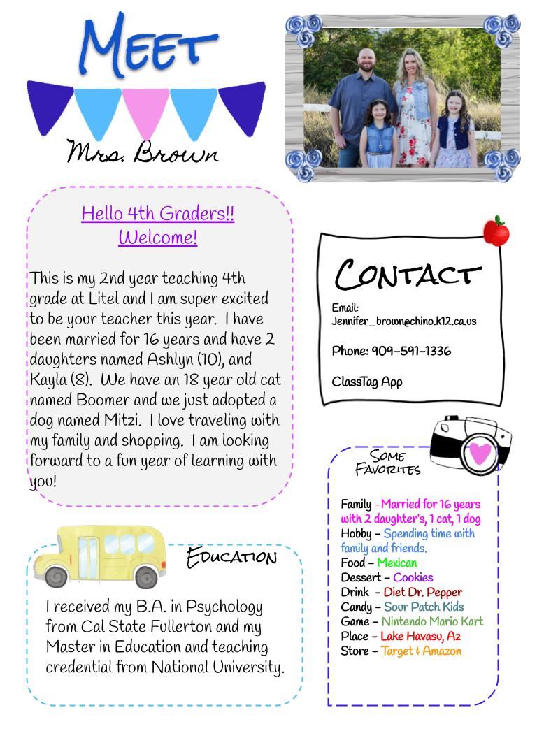 Meet the Teacher